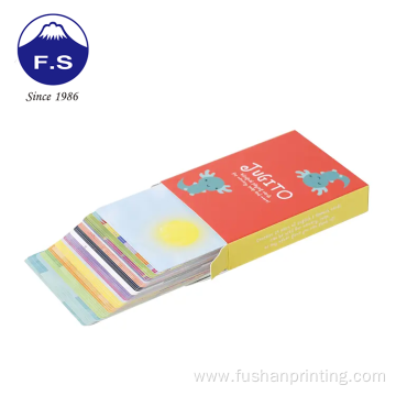 Design CMYK Coloring Art Paper Printing Cards Game